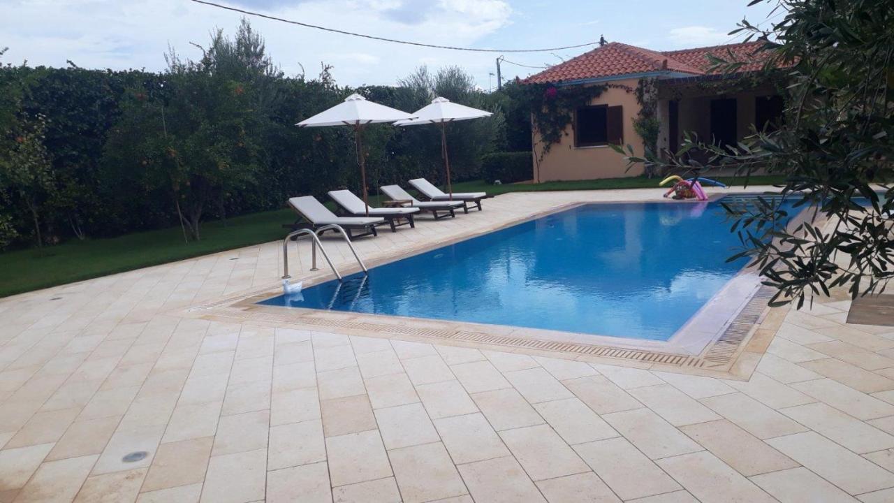 Mediterranean Garden Villa Vathí エクステリア 写真